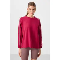 Tommy Life Oversized Lange Gestreepte Tuniek Top