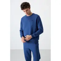 Tommy Life Heren Katoen-Polyester Fleece Sweatshirt en Broek Set