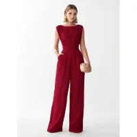 BWLDR Jumpsuit 'STELLA' donkerrood