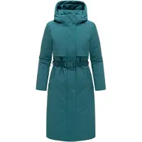 NAVAHOO Wintermantel 'Waldbummler 14' petrol