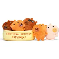 Just Play Capybaras Emotional Support Teddy Veelkleurig Kinderen