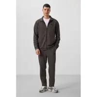 Tommy Life Heren Longsleeve Zip Sweatshirt en Broeken Set