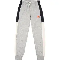 Champion Broek lichtgrijs / kersrood / zwart / wit