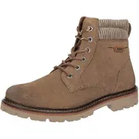 Sioux - ADALRIK-704-TEX-H - Vrije tijd half-hoogHeren veterschoenHeren sneakers - Kleur: Taupe - Maat: 45
