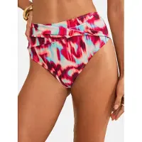 Love & roses Bikinibroek lichtblauw / perzik / pink / bloedrood