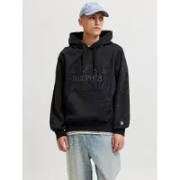 Jack & Jones Sweatshirt 'JORFrederiksberg' antraciet / zwart