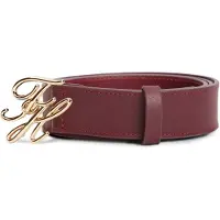Tommy Hilfiger Riem 'SCRIPT 3.0' wijnrood