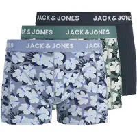 Jack & Jones Boxershorts 'JACBEN' marine / groen / lavendel