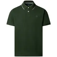 Hackett Shirt 'Heritage' donkergroen / wit