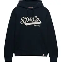 Superdry Sweatshirt marine / offwhite