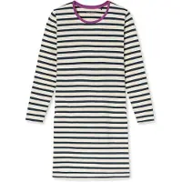 Schiesser Nachthemd ' Casual Essentials ' crème / blauw