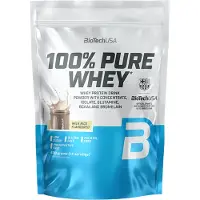 BiotechUSA 100% Pure Whey (Milk Rice) 400 g Eiwitpoeder met wheyconcentraat, whey-isolaat, BCAA's en glutamine