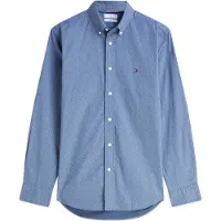 Tommy Hilfiger Overhemd 'FLEX' lichtblauw / donkerblauw