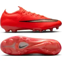 Nike Mercurial Vapor 17 Elite Kunstgras Voetbalschoenen (AG) Felrood Zwart Goud