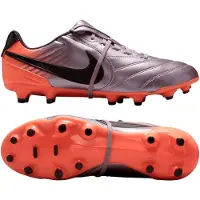 Nike Tiempo Ligera Pro Gras Voetbalschoenen (FG) Lichtpaars Oranje Zwart