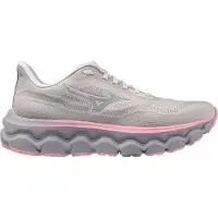 Mizuno Wave Horizon 9 hardloopschoenen Grijs/Roze AW26 Dames, Maat 40 - EUR