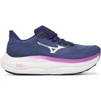 Mizuno Wave Sky 9 Hardloopschoenen Paars Wit AW26 Dames, Maat 41 - EUR