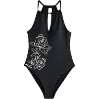 Ted Baker Badpak zwart / wit