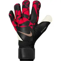 Nike Grip3 Keepershandschoenen Zwart Felrood Goud