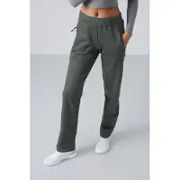 Tommy Life Dames Rechtaf Fleece Joggingbroek