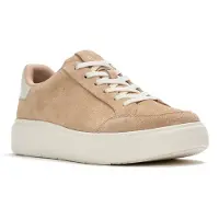 FitFlop Women RTG Suede Snake Lace Up Trainers Hazelnut-Schoenmaat 40