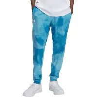 Under Armour Heren Rival Badstof Tie Dye Joggers (Blauw)