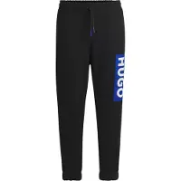 BOSS Joggingbroek met omslag en Nuram-logo voor heren (Zwart)