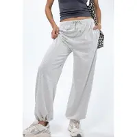 Busem Dames Sweatpants van Katoenmix met Rechte Pijpen
