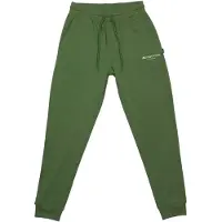 Aquascutum Heren Patroon Slim Joggers (Militair Groen)