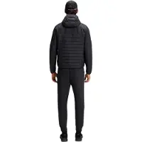 BOSS Hadikonos-joggingbroek voor heren met zijstrepen en taps toelopend model (Donkerblauw)