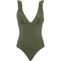 SEA LEVEL Badpak 'Frill Essentials' kaki