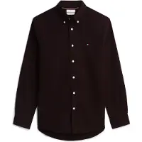 Tommy Hilfiger Overhemd 'Flex' chocoladebruin