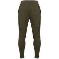 Lyle & Scott Skinny joggingbroek met omgeslagen boorden voor heren (Olijf)