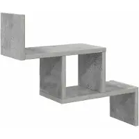 vidaXL Wandplank Betongrijs 48 x 15 x 42 cm Bewerkt hout