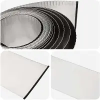vidaXL Graskantafboording, 5 m x 20 cm, verzinkt staal, zilver