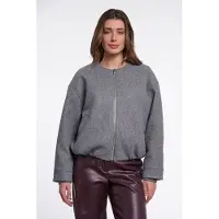 Rino & Pelle bomber jacket mona.7002611 11170 mid grey melange