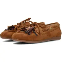 POSH by Poelman Mocassins ' SHARON ' lichtbruin