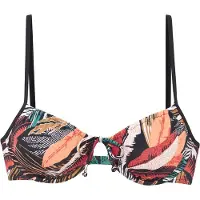 Sunseeker Bikinitop perzik / rood / zwart / wit
