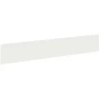 vidaXL Gazonrand 30 st 100 x 18 cm Staal Wit