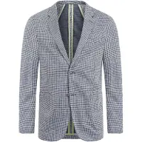 JEFF Business-colbert 'Holger' blauw / wit