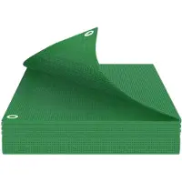 vidaXL Zeildoek met oogjes, groen, 2 x 3 meter, 140 gsm PE