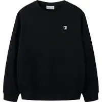 Name it Sweatshirt 'NKMFlo' zwart / wit
