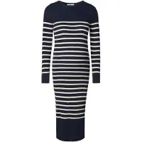 Noppies Jurk donkerblauw / wit