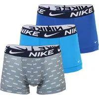 Nike Underwear Boxershorts 'Everyday Essential' azuur / royal blue/koningsblauw / grijs / wit