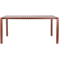 Zuiver Tuintafel Vondel Garden Red 168,5 x 87 cm