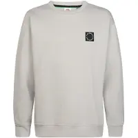 Petrol Industries sweater met logo - lichtgrijs Jongens Katoen Ronde hals - maat 176