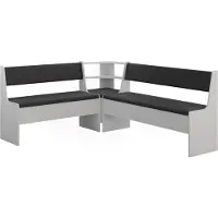 Vicco Hoekbankgroep Roman Wit 150.1 x 180.1 cm, Model 63027