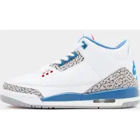 Jordan Air 3 Retro True Blue Junior, wit