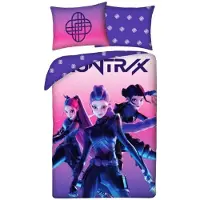 Halantex SP. z.o.o. K-pop Demon Hunters dekbedovertrek, 140x200 cm, 70x90 cm