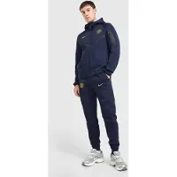 Nike Inter Milan Tech Fleece Joggingbroek 2026-2027 Donkerblauw Zwart Goudgeel